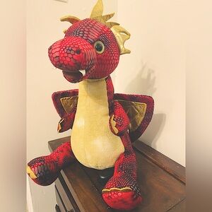 Red Dragon Electric Stuffed plush toy